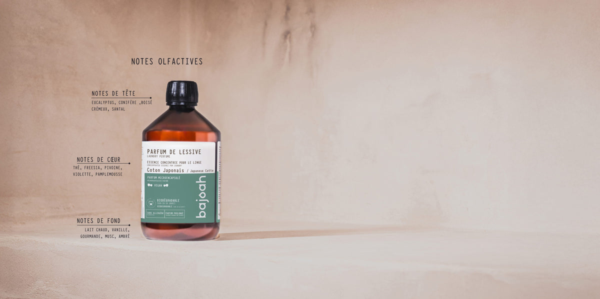 Parfum de lessive Coton Japonais – Bajoah