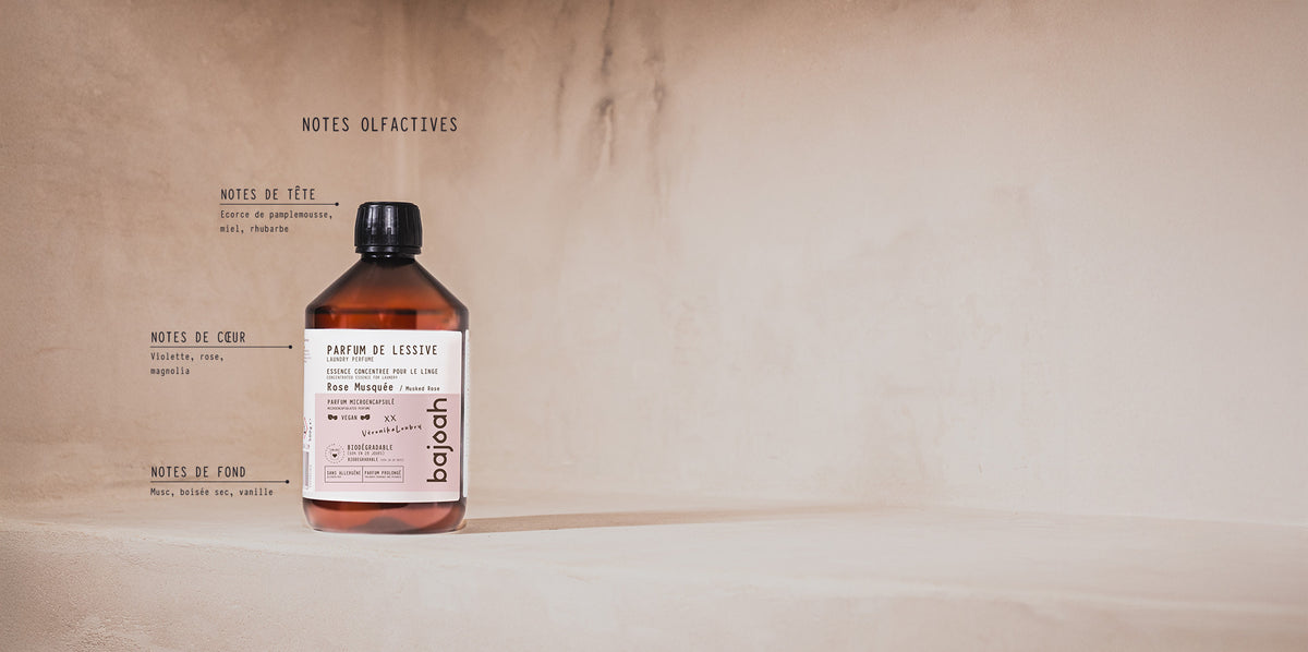 PARFUM DE LESSIVE - ROSE MUSQUÉE