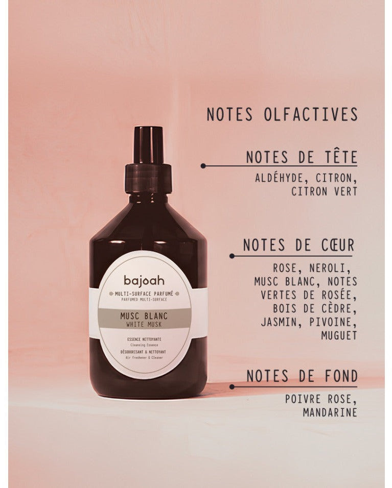 MULTI-SURFACE MUSC BLANC – NETTOYANT & PARFUMÉ